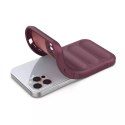 Coque Magic Shield Case pour iPhone 12 Pro coque blindée élastique en bordeaux