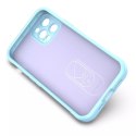 Coque Magic Shield Case pour iPhone 12 Pro coque souple blindée bleu clair