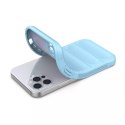 Coque Magic Shield Case pour iPhone 12 Pro coque souple blindée bleu clair