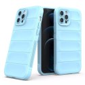 Coque Magic Shield Case pour iPhone 12 Pro coque souple blindée bleu clair