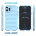 Coque Magic Shield Case pour iPhone 12 Pro coque souple blindée bleu clair