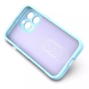 Coque Magic Shield Case pour iPhone 13 Pro Max coque blindée souple bleu clair