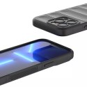 Coque Magic Shield Case pour iPhone 13 Pro Max coque blindée souple bleu foncé