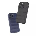 Coque Magic Shield Case pour iPhone 13 Pro Max coque blindée souple bleu foncé