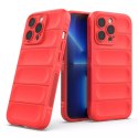 Coque Magic Shield Case pour iPhone 13 Pro Max coque souple blindée rouge