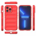 Coque Magic Shield Case pour iPhone 13 Pro Max coque souple blindée rouge