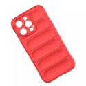 Coque Magic Shield Case pour iPhone 13 Pro Max coque souple blindée rouge