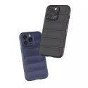 Coque Magic Shield Case pour iPhone 13 Pro coque blindée souple bleu foncé