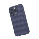 Coque Magic Shield Case pour iPhone 13 Pro coque blindée souple bleu foncé