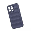 Coque Magic Shield Case pour iPhone 13 Pro coque blindée souple bleu foncé