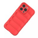 Coque Magic Shield Case pour iPhone 13 Pro coque blindée souple rouge