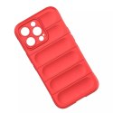 Coque Magic Shield Case pour iPhone 13 Pro coque blindée souple rouge