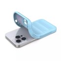 Coque Magic Shield Case pour iPhone 13 Pro coque souple blindée bleu clair