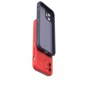 Coque Magic Shield Case pour iPhone 13 coque souple blindée bordeaux