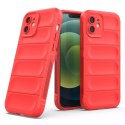 Coque Magic Shield Case pour iPhone 13 coque souple blindée rouge