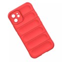 Coque Magic Shield Case pour iPhone 13 coque souple blindée rouge