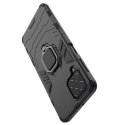 Coque hybride rigide + support magnétique Ring Armor pour Samsung Galaxy M33 5G noir