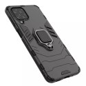 Coque hybride rigide + support magnétique Ring Armor pour Samsung Galaxy M33 5G noir