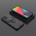 Coque hybride rigide + support magnétique Ring Armor pour Samsung Galaxy M33 5G noir