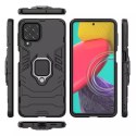 Coque hybride rigide + support magnétique Ring Armor pour Samsung Galaxy M33 5G noir