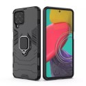 Coque hybride rigide + support magnétique Ring Armor pour Samsung Galaxy M33 5G noir