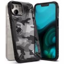 Ringke Fusion X Design blindée avec cadre pour iPhone 14 Black Camo Black (FX635E73)