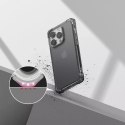 Ringke Fusion PC Case with TPU Bumper for iPhone 14 Pro Max gris