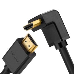 UGREEN HD103 Kabel HDMI - HDMI Kątowy, 4K, 1m (czarny)