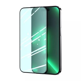 Verre vert Joyroom Knight pour iPhone 14 Pro Max avec filtre anti-lumière bleue plein écran (JR-G04)