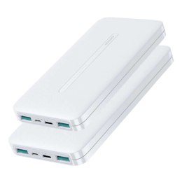 Powerbank Joyroom JR-T012 USB/ microUSB/ USB-C Typ C 10000mAh White