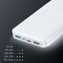 Powerbank Joyroom JR-T012 USB/ microUSB/ USB-C Typ C 10000mAh White