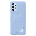 Samsung Card Slot Cover Case pour Samsung Galaxy A23 Housse en silicone Wallet Card Blue (EF-OA235TLEGWW)