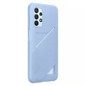 Samsung Card Slot Cover Case pour Samsung Galaxy A23 Housse en silicone Wallet Card Blue (EF-OA235TLEGWW)