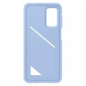 Samsung Card Slot Cover Case pour Samsung Galaxy A23 Housse en silicone Wallet Card Blue (EF-OA235TLEGWW)