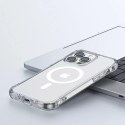 Coque magnétique Joyroom Magnetic Defender pour iPhone 14 Pro Max Coque blindée avec crochets transparents (compatible MagSafe)