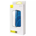 Verre de porcelaine plein écran Baseus 0,3 mm 2x Verre trempé en porcelaine pour iPhone 13 Pro / iPhone 13 Plein écran avec cadr