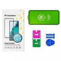 Wozinsky Full Cover Flexi Nano Glass Film Verre Trempé avec un cadre pour Samsung Galaxy S22 transparent