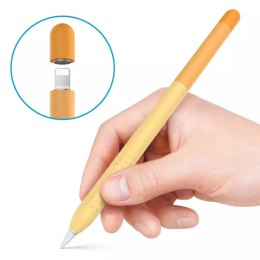 Etui Stoyobe Colorful Sleeve pour Apple Pencil 1 étui de superposition pour le stylet orange