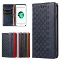 Étui à sangle magnétique pour iPhone SE 2022 / SE 2020 / iPhone 8 / iPhone 7 pochette portefeuille + mini lanière pendentif bleu