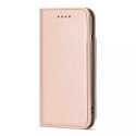 Étui pour cartes magnétiques pour iPhone SE 2022 / SE 2020 / iPhone 8 / iPhone 7 Housse Portefeuille Porte-cartes Rose