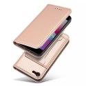 Étui pour cartes magnétiques pour iPhone SE 2022 / SE 2020 / iPhone 8 / iPhone 7 Housse Portefeuille Porte-cartes Rose