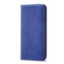 Magnet Fancy Case Case pour iPhone SE 2022 / SE 2020 / iPhone 8 / iPhone 7 Cover Card Wallet Card Stand Bleu