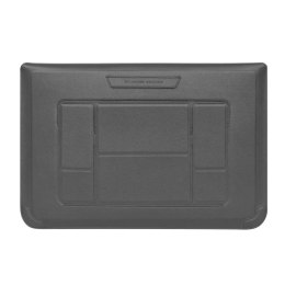 Nillkin 2in1 MacBook sleeve 14'' case laptop bag stand gris