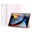 Dux Ducis Copa pour iPad 10.2&#39;&#39; 2021/2020/2019 smart cover avec support rose