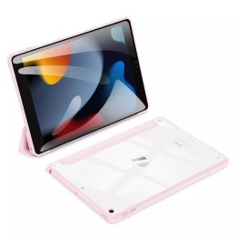 Dux Ducis Copa pour iPad 10.2'' 2021/2020/2019 smart cover avec support rose