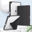 Dux Ducis Magi pour iPad 10.2&#39;&#39; 2021/2020/2019 smart cover avec support et rangement pour Apple Pencil gris