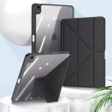 Dux Ducis Magi pour iPad Air (5ème génération) / (4ème génération) smart cover avec support et rangement pour Apple Pencil gris