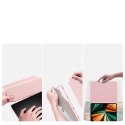 Dux Ducis Magi pour iPad Pro 12.9&#39;&#39; 2021/2020/2018 smart cover avec support et rangement pour Apple Pencil rose