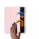 Dux Ducis Magi pour iPad Pro 12.9&#39;&#39; 2021/2020/2018 smart cover avec support et rangement pour Apple Pencil rose