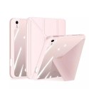 Dux Ducis Magi pour iPad mini 2021 smart cover avec support et rangement pour Apple Pencil rose